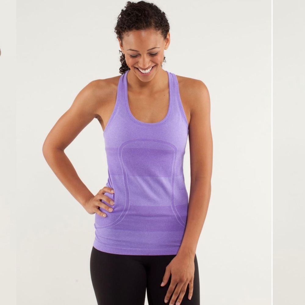 Lululemon Swiftly Tank in Power Purple, 8- EUC